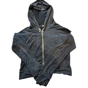 Abercrombie & Fitch zip hoodie‎ Y2K weekend casual core staple M minimalist